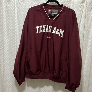 TEXAS x NIKE A&M Vintage College Pullover (Size L)